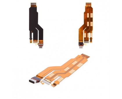 Шлейф Sony F8331 Xperia XZ/F8332/G8231/G8232 с разъемом зарядки тип-C