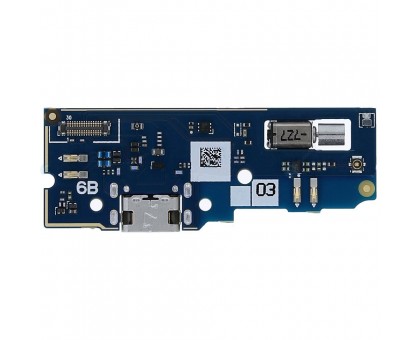 Шлейф Sony H3311 Xperia L2/H4311 с разъемом зарядки с микрофоном с виброзвонком Type-C плата зарядки