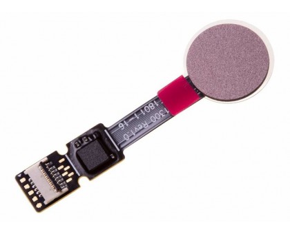 Шлейф Sony H8216 Xperia XZ2/H8266/H8276/H8296/H8314 Xperia XZ2 Compact/H8324 с сканером отпечатка пальца розового цвета с разборки