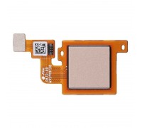 Шлейф Xiaomi Mi A1/Mi 5x с сканером отпечатка пальца золотистого цвета