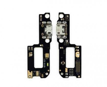 Шлейф Xiaomi Mi A2 Lite/Mi 6 Pro с разъемом зарядки с микрофоном плата зарядки