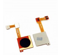 Шлейф Xiaomi Mi A2 /Mi 6x с сканером отпечатка пальца черного цвета