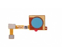 Шлейф Xiaomi Mi A2 /Mi 6x с сканером отпечатка пальца голубого цвета