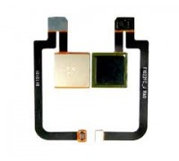 Шлейф Xiaomi Mi Max 2 с сканером отпечатка пальца черного цвета