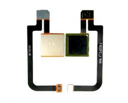 Шлейф Xiaomi Mi Max 2 с сканером отпечатка пальца черного цвета