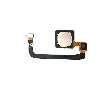 Шлейф Xiaomi Mi Max 3 с сканером отпечатка пальца золотистого цвета