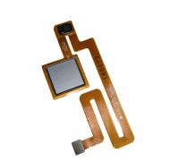 Шлейф Xiaomi Mi Max с сканером отпечатка пальца серого цвета