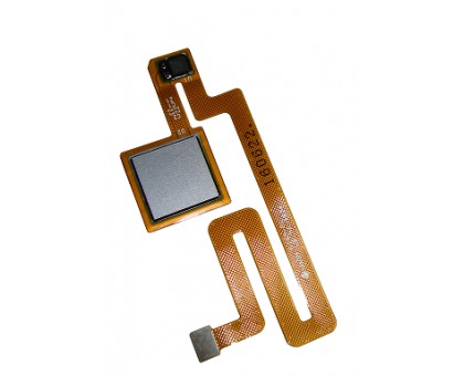 Шлейф Xiaomi Mi Max с сканером отпечатка пальца серого цвета