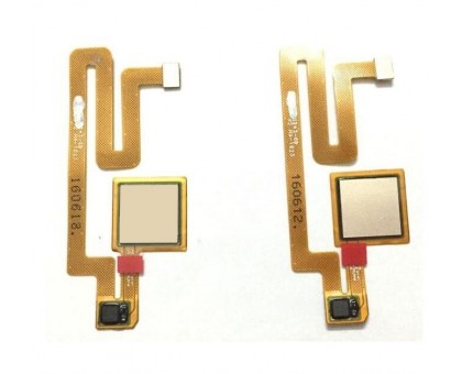 Шлейф Xiaomi Mi Max с сканером отпечатка пальца золотистого цвета