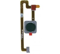 Шлейф Xiaomi Mi Mix 2/Mi Mix Evo с сканером отпечатка пальца черного цвета