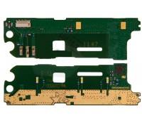 Шлейф Xiaomi Mi1s с подсветкой сенсорных кнопок с микрофоном плата