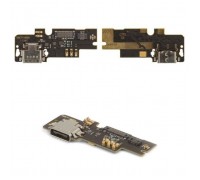 Шлейф Xiaomi Mi4c с разъемом зарядки с микрофоном плата зарядки