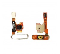 Шлейф Xiaomi Mi5 с кнопкой меню Home белого цвета