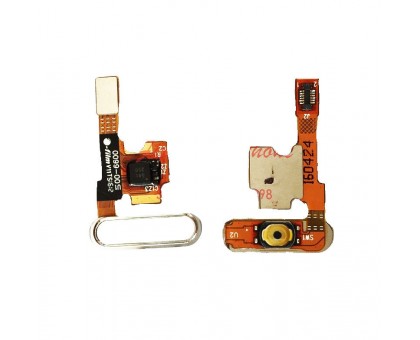 Шлейф Xiaomi Mi5 с кнопкой меню Home белого цвета