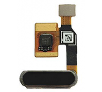 Шлейф Xiaomi Mi5c с кнопкой меню Home черного цвета