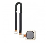 Шлейф Xiaomi Mi5s Plus с сканером отпечатка пальца серого цвета