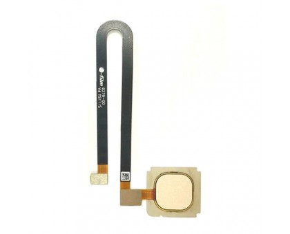 Шлейф Xiaomi Mi5s Plus с сканером отпечатка пальца золотистого цвета