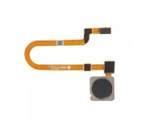 Шлейф Xiaomi Mi8 Lite/Mi8X с сканером отпечатка пальца черного цвета