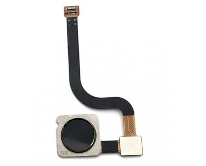 Шлейф Xiaomi Mi8 SE с сканером отпечатка пальца черного цвета