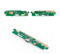 Шлейф Xiaomi Redmi 3s с разъемом зарядки с микрофоном плата зарядки