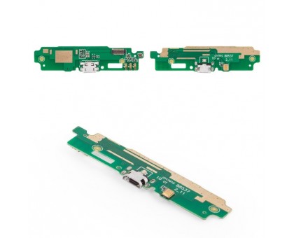Шлейф Xiaomi Redmi 3s с разъемом зарядки с микрофоном плата зарядки