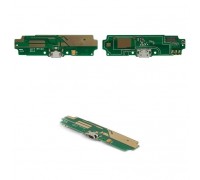 Шлейф Xiaomi Redmi 4A с разъемом зарядки с микрофоном плата зарядки