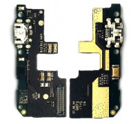 Шлейф Xiaomi Redmi 5 Plus с разъемом зарядки с микрофоном плата зарядки