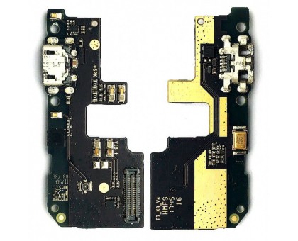 Шлейф Xiaomi Redmi 5 Plus с разъемом зарядки с микрофоном плата зарядки