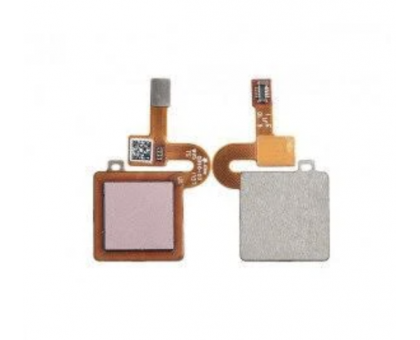 Шлейф Xiaomi Redmi 5 Plus с сканером отпечатка пальца розового цвета