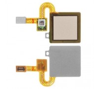 Шлейф Xiaomi Redmi 5 Plus с сканером отпечатка пальца золотистого цвета
