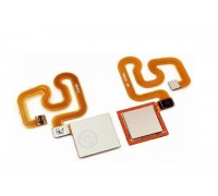 Шлейф Xiaomi Redmi 5 с сканером отпечатка пальца золотистого цвета