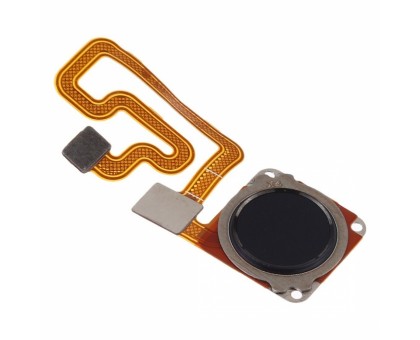 Шлейф Xiaomi Redmi 6 с сканером отпечатка пальца черного цвета