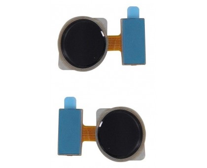 Шлейф Xiaomi Redmi 7 с сканером отпечатка пальца черного цвета