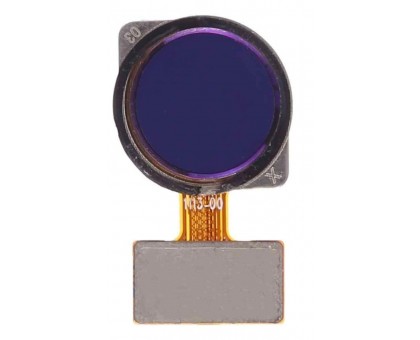 Шлейф Xiaomi Redmi 7 с сканером отпечатка пальца синего цвета