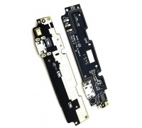 Шлейф Xiaomi Redmi Note 2 с разъемом зарядки с микрофоном плата зарядки