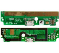 Шлейф Xiaomi Redmi Note 3G версия с разъемом зарядки с микрофоном плата зарядки