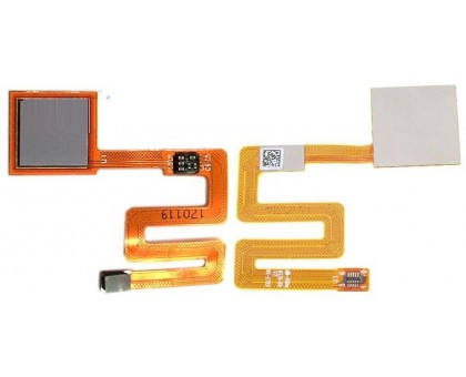 Шлейф Xiaomi Redmi Note 4 с сканером отпечатка пальца серого цвета