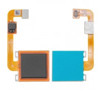 Шлейф Xiaomi Redmi Note 4X /Redmi Note 4 Global 2017 с сканером отпечатка пальца черного цвета с микросхемой