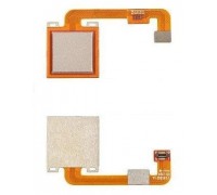 Шлейф Xiaomi Redmi Note 4X /Redmi Note 4 Global 2017 с сканером отпечатка пальца золотистого цвета с микросхемой оригинал Китай