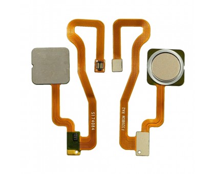 Шлейф Xiaomi Redmi Note 5A с сканером отпечатка пальца золотистого цвета