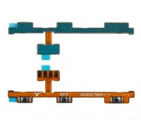 Шлейф Xiaomi Redmi Note 8 Pro с кнопкой включения с кнопками регулировки громкости