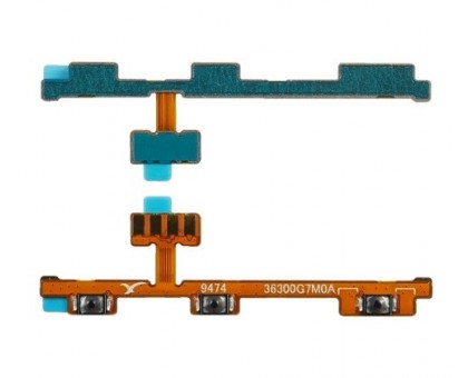 Шлейф Xiaomi Redmi Note 8 Pro с кнопкой включения с кнопками регулировки громкости