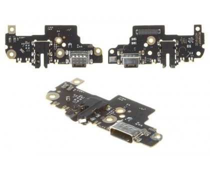 Шлейф Xiaomi Redmi Note 8 Pro с разъемом зарядки с разъемом наушников с микрофоном плата зарядки
