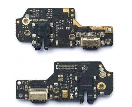 Шлейф Xiaomi Redmi Note 8 с разъемом зарядки с разъемом наушников с микрофоном плата зарядки