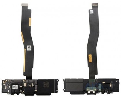 Шлейф OnePlus 3 A3003/3T A3010 с разъемом наушников с микрофоном версия 2