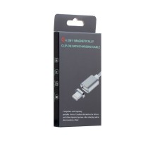USB Cable Magnetic Clip-On Lightning