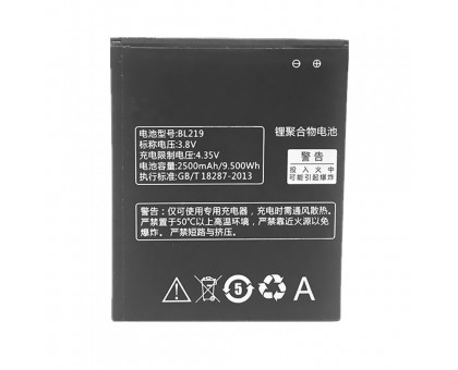 Аккумулятор (АКБ Батарея) Lenovo BL219 (A300T A388T A768T A805e A816 A850 Plus A880 A916 S810T S856 2500 mAh