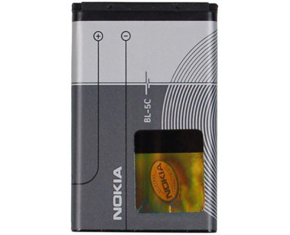 Аккумулятор (АКБ Батарея) Nokia BL-5C, 1020mAh 1100/ 1101/ 1110/ 1280/ 1600/ 1616/ 202/ 203 2300