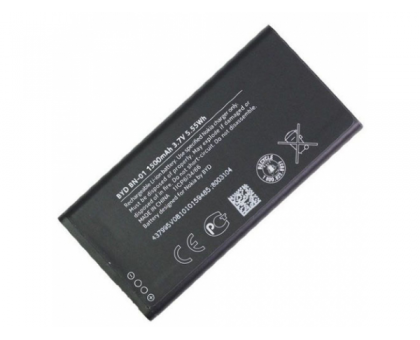 Аккумулятор (АКБ Батарея) Nokia BN-01 (X Dual Sim X Plus RM-1053 RM-980), 1500 mAh