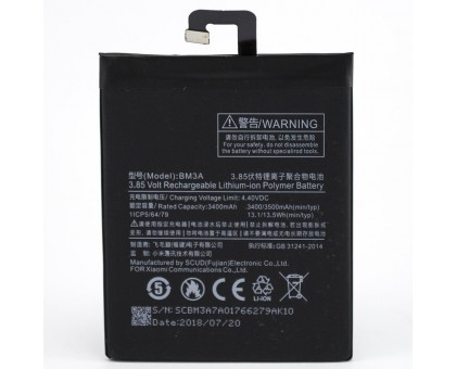 Аккумулятор (АКБ Батарея) Xiaomi BM3A Mi Note 3 3300 mAh